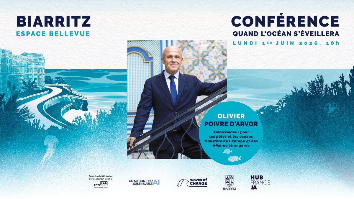 Conférence "Quand l'océan s'éveillera" avec Olivier Poivre d'Arvor