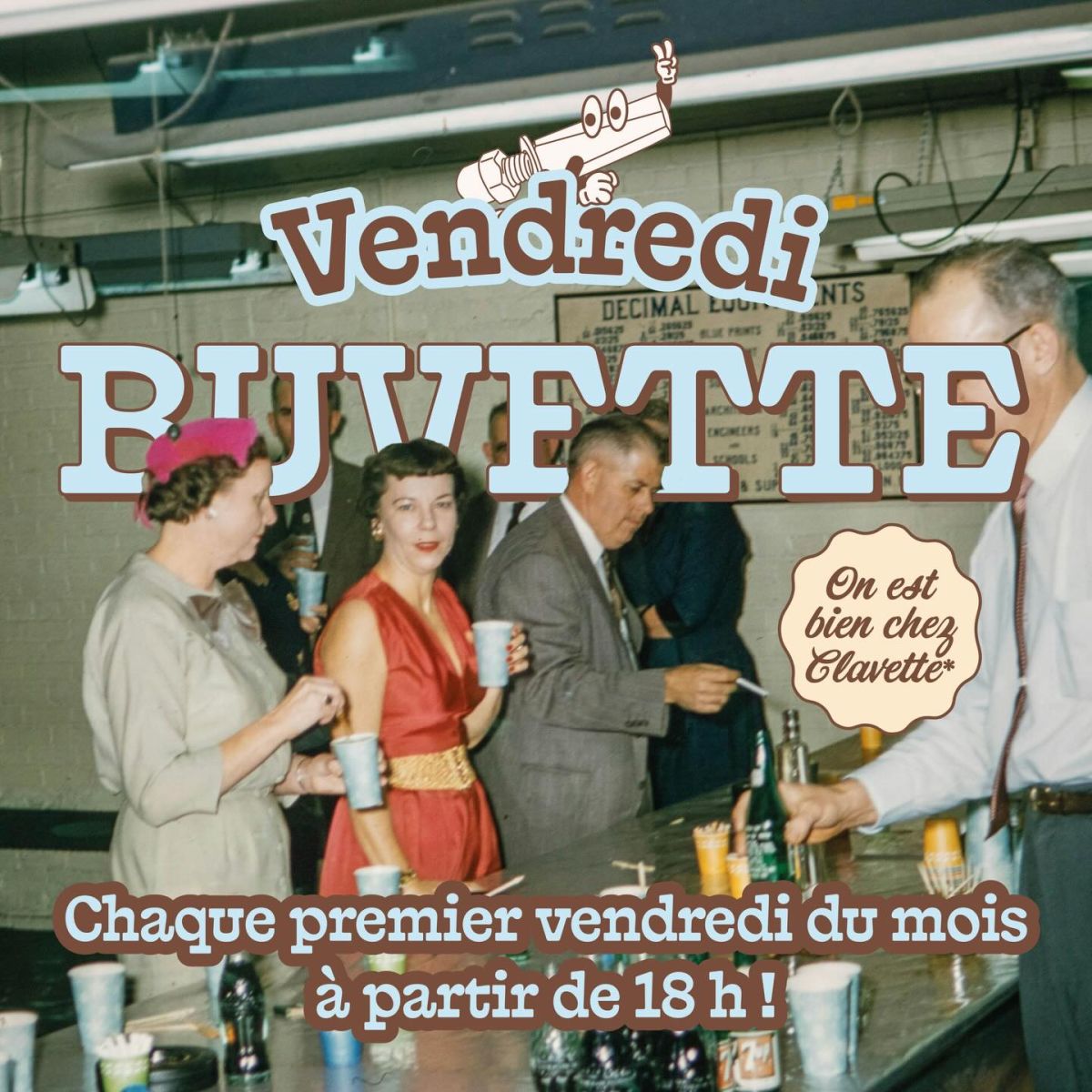 VENDREDI BUVETTE